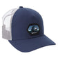 Quiksilver Men's Smooth Thinking Trucker Hat Blue Size Regular