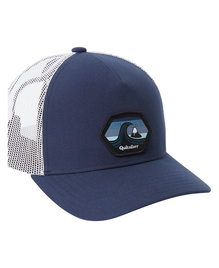 Quiksilver Men's Smooth Thinking Trucker Hat Blue Size Regular