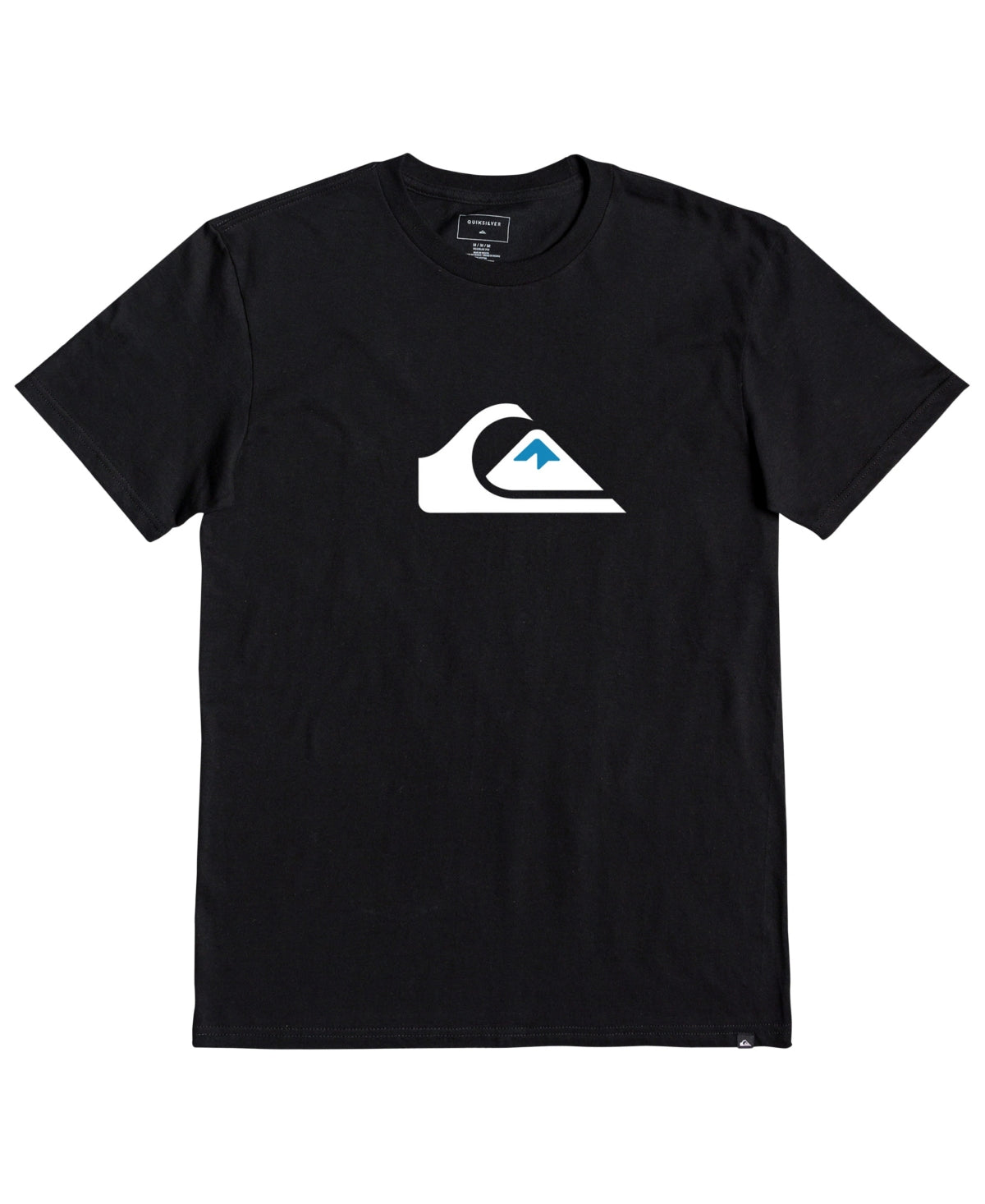Quicksilver Men's Comp Logo Short Sleeves T-shirt Black Size X-Large