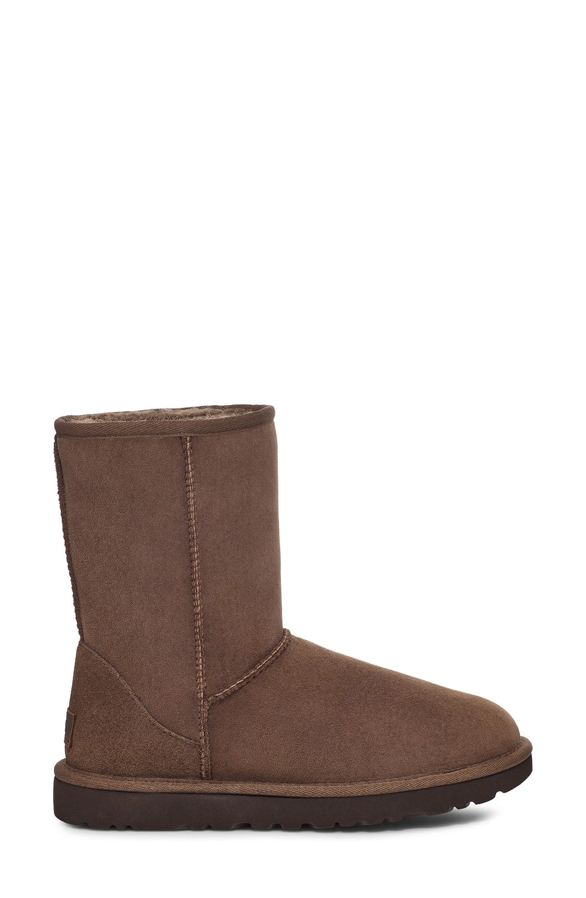 UGG Women's Classic Ii Genuine Shearling Lined Short Boot Brown Size 8