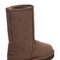 UGG Women's Classic Ii Genuine Shearling Lined Short Boot Brown Size 8