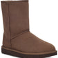 UGG Women's Classic Ii Genuine Shearling Lined Short Boot Brown Size 8