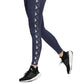 adidas Women's 3 Bar Logo 7/8 Leggings Blue Size Large
