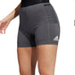 adidas Women's Side Pocket Training Shorts Gray Size Medium
