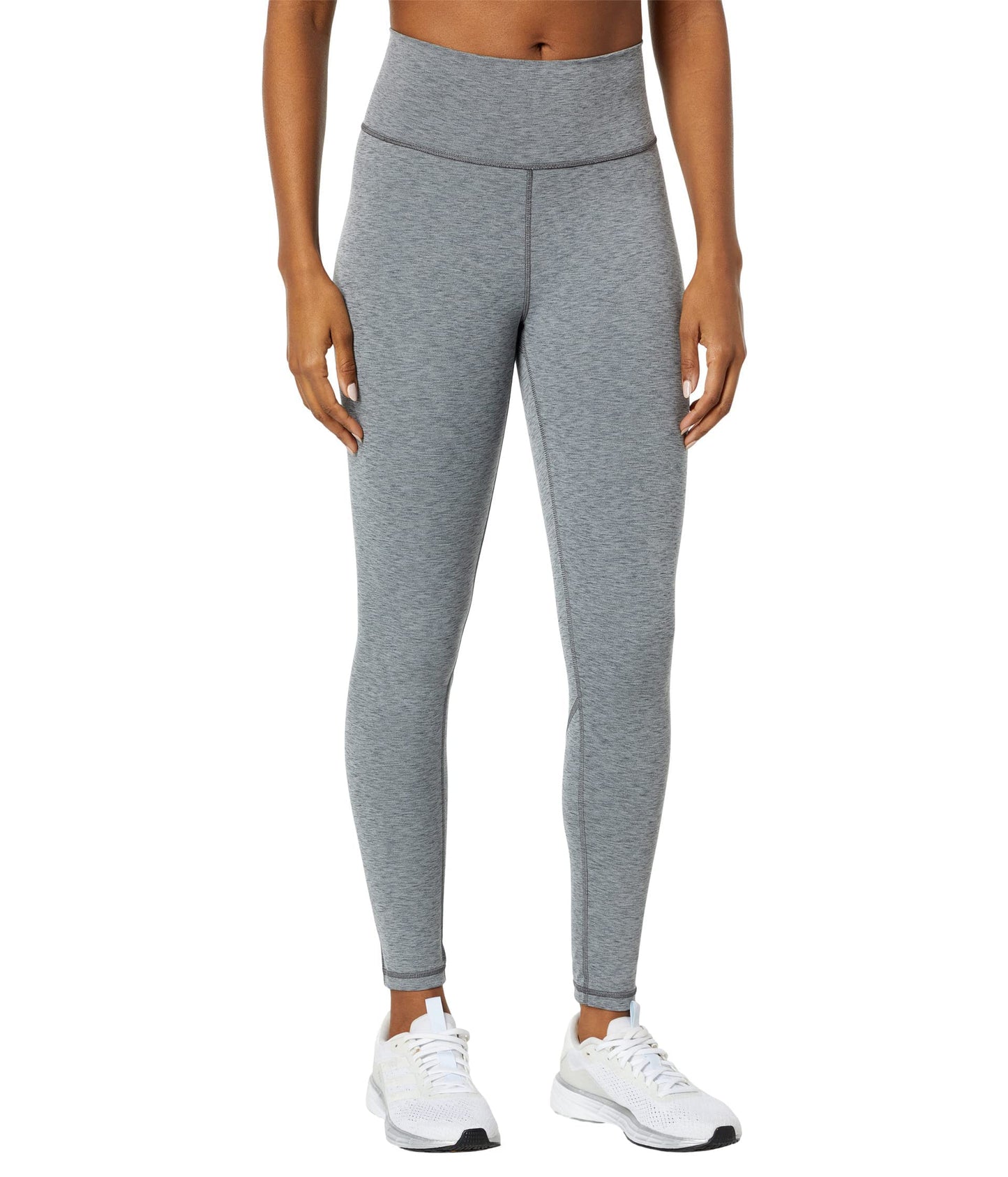 adidas Women's Dark Grey Heather Optime Training Leggings Size X-Small