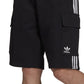 adidas Men's Cotton Cargo Shorts Black Size Small