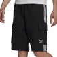 adidas Men's Cotton Cargo Shorts Black Size Small