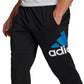 adidas Men's Essential Logo Jersey Pants Black Size Medium
