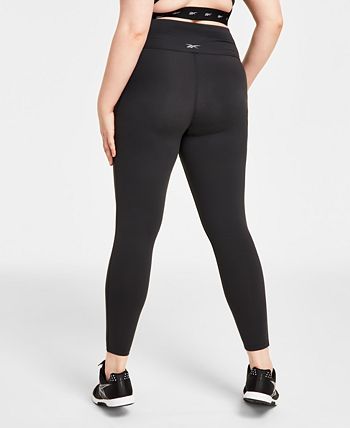 Reebok Women's Lux 3/4 Leggings Black Size 4X