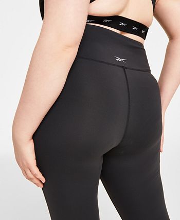 Reebok Women's Lux 3/4 Leggings Black Size 4X