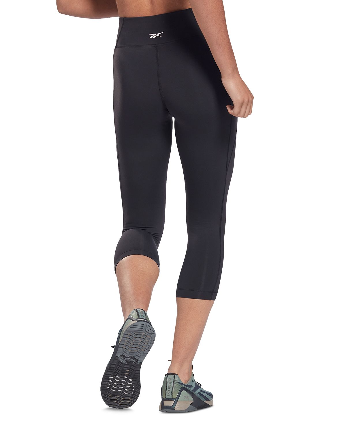 Reebok Women's Lux 3/4 Tights Black Size X-Small