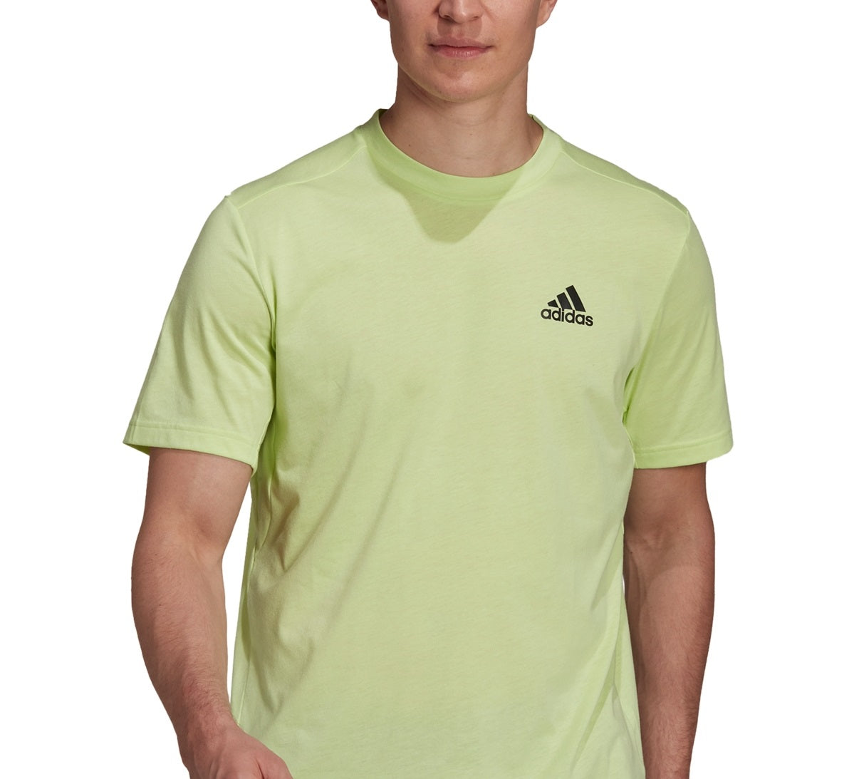 adidas Men's Feelready Performance T-Shirt Green Size Small