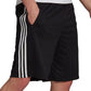adidas Men's Primeblue Stripes Shorts Black Size Small