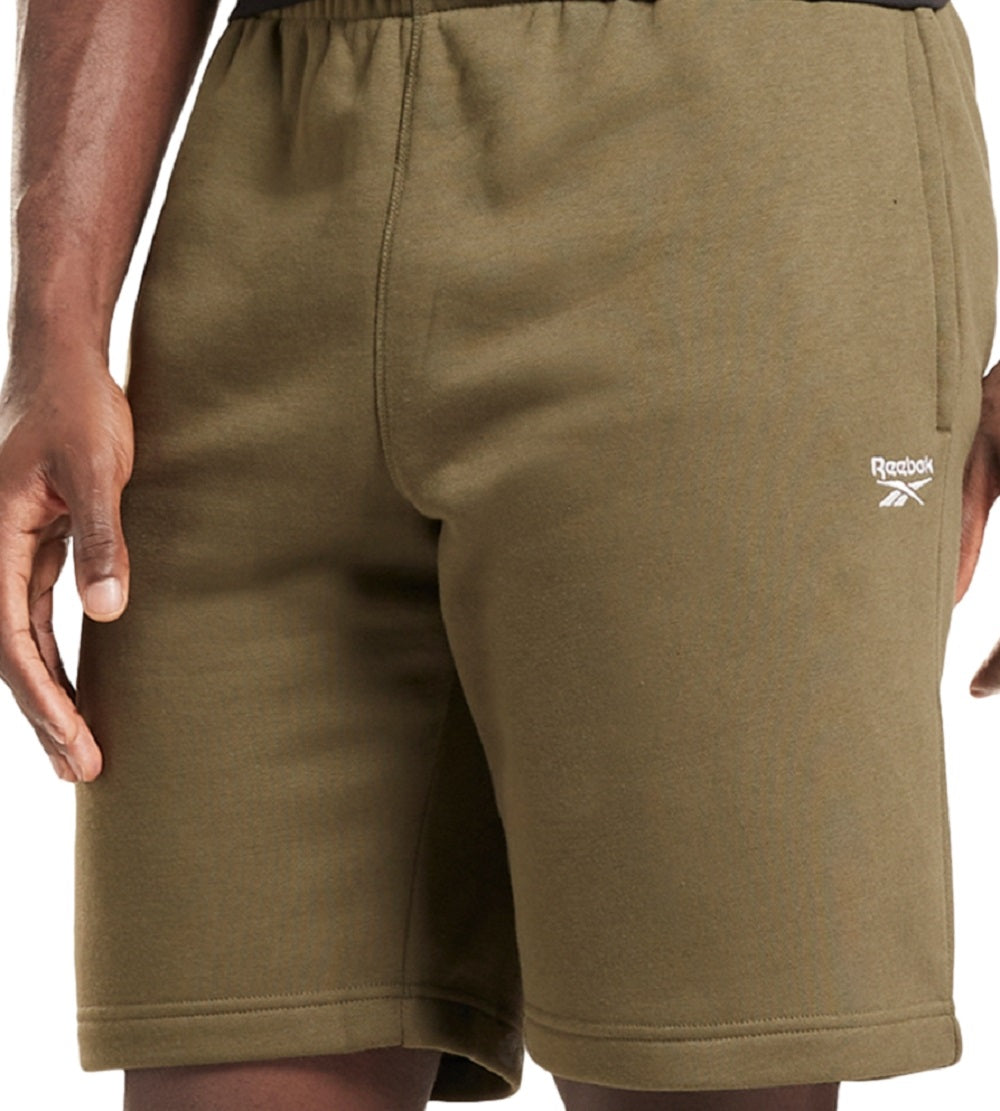Reebok Men's Fleece Shorts Green Size Medium