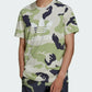 adidas Men's Camouflage Graphic Tee Gray Size Medium