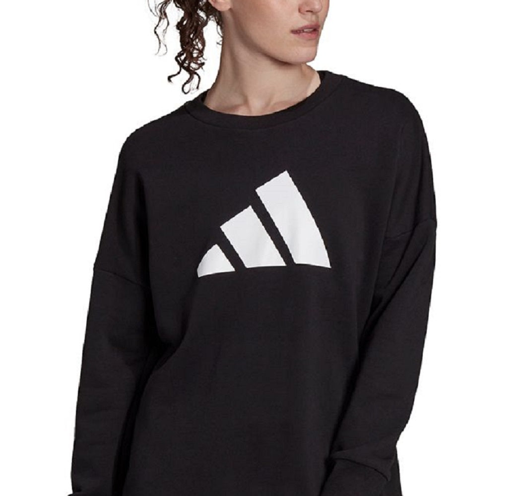 adidas Women's Sportswear Future Sweatshirt Black Size XX-Large