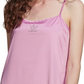 adidas Women's Stretch Satin Slipdress Purple Size Large