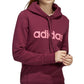 adidas Women's Logo Hoodie Red Size Medium