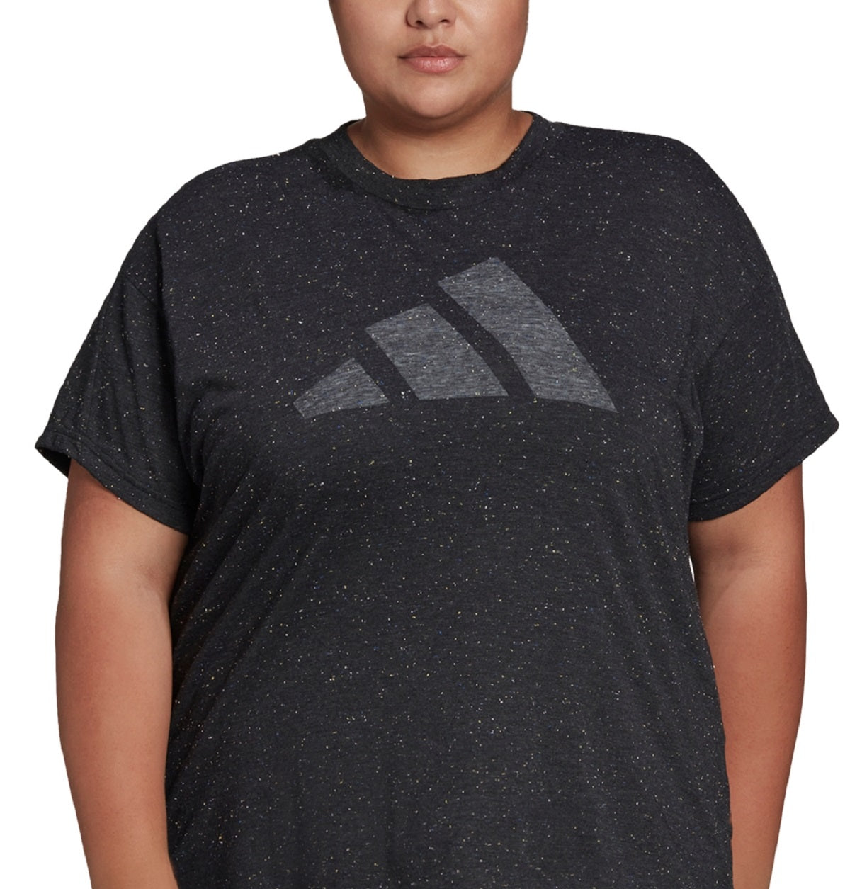 adidas Women's Future Icons Winners 3.0 T-Shirt Black Size 1X