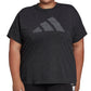 adidas Women's Future Icons Winners 3.0 T-Shirt Black Size 1X