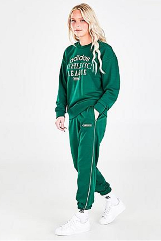 adidas Women's Originals Retro Luxury Sweatpants Green Size Large