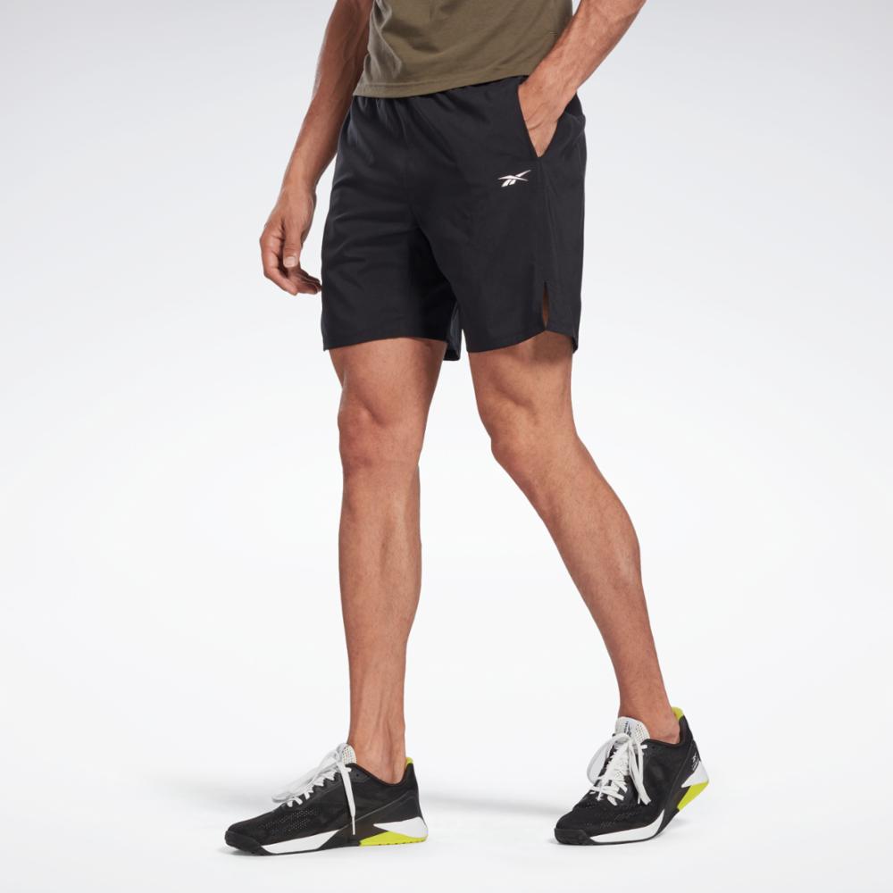 Reebok Men's Training Session Speed Shorts Black Size Medium