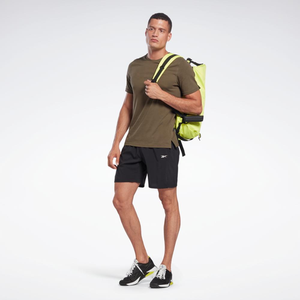 Reebok Men's Training Session Speed Shorts Black Size Medium