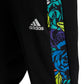 adidas Men's Tiro 21 Regular Fit Moisture Wicking Floral Panel Track Pants Black Size XX-Large