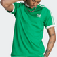 adidas Men's 3 Stripes Cotton T-Shirt Green Size Small