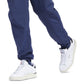 Reebok Men's Classics Vector Logo Print Track Pants Blue Size Medium