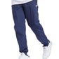 Reebok Men's Classics Vector Logo Print Track Pants Blue Size Medium