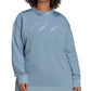 adidas Women's Crewneck Sweatshirt Blue
