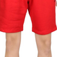 Reebok Men's Identity Regular Fit Logo Print Sweat Shorts Red Size Medium