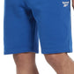 Reebok Men's Identity Regular Fit Logo Print Sweat Shorts Blue Size Large