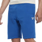 Reebok Men's Identity Regular Fit Logo Print Sweat Shorts Blue Size Large