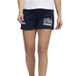 adidas Women's Americana Drawstring Shorts Blue Size Small
