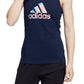 adidas Women's Cotton Logo Americana Tank Top Blue Size Small