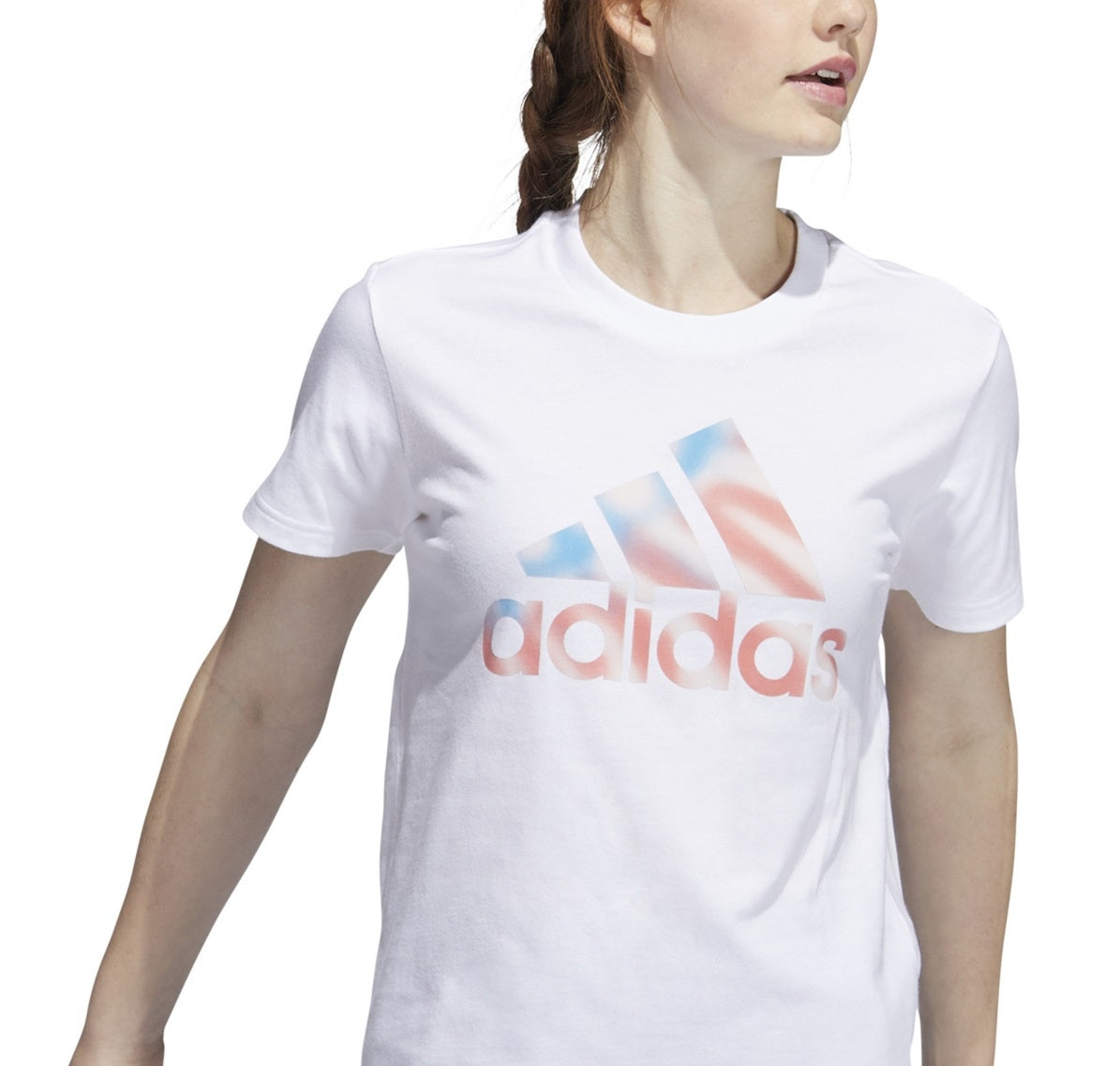 adidas Women's Americana Logo T-Shirt White