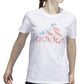 adidas Women's Americana Logo T-Shirt White Size X-Large