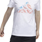 adidas Women's Americana Logo T-Shirt White Size Large