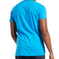 Reebok Men's Crewneck Basketball Graphic T-Shirt Blue Size Large