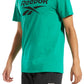 Reebok Men's Identity Logo Graphic T-Shirt Green Size Small