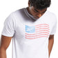 Rebook Men's Graphic T-Shirt White Size Large