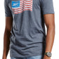 Rebook Men's Graphic T-Shirt Gray Size XX-Large