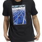 adidas Men's Sketch Track T-Shirt Black Size X-Large