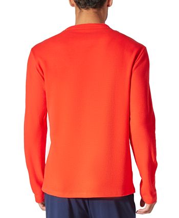 Lacoste Men's Lacoste Thermal Shirt Red Size Medium