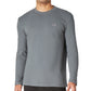 Lacoste Men's Lacoste Thermal Shirt Gray Size XX-Large