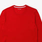 Lacoste Men's Long Sleeve Lounge T-Shirt Red Size Medium