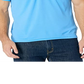 Lacoste Men's Short Sleeve Sport Breathable Run Resistant Interlock Polo Shirt Blue Size M