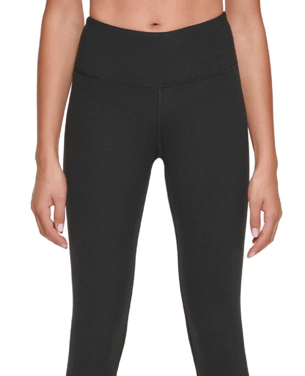 Calvin Klein Women's Logo 7/8 Leggings Black Size Large